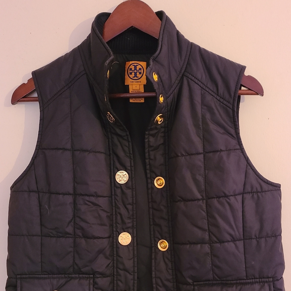 Classic Vest Tory Burch Black